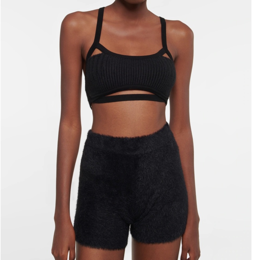 Jacquemus Mohair Shorts